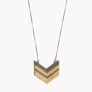 Madewell Arrowstack Necklace OS